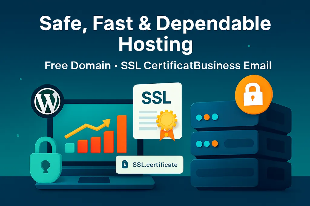 Hosting Features Infographic